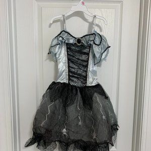 Girls Halloween Costume - Gothic Spider Bride